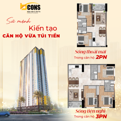 SỨ MỆNH KIẾN TẠO CĂN HỘ VỪA TÚI TIỀN