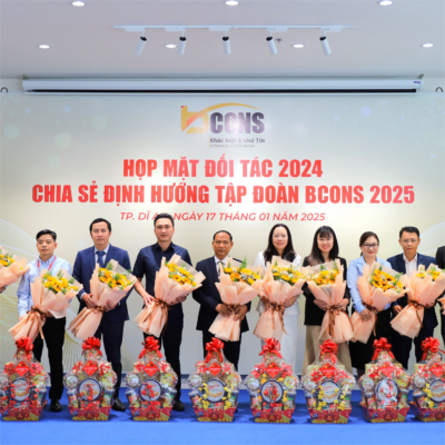 SỰ KIỆN: “HỌP MẶT ĐỐI TÁC 2024 VÀ CHIA SẺ ĐỊNH HƯỚNG TẬP ĐOÀN BCONS 2025 ”